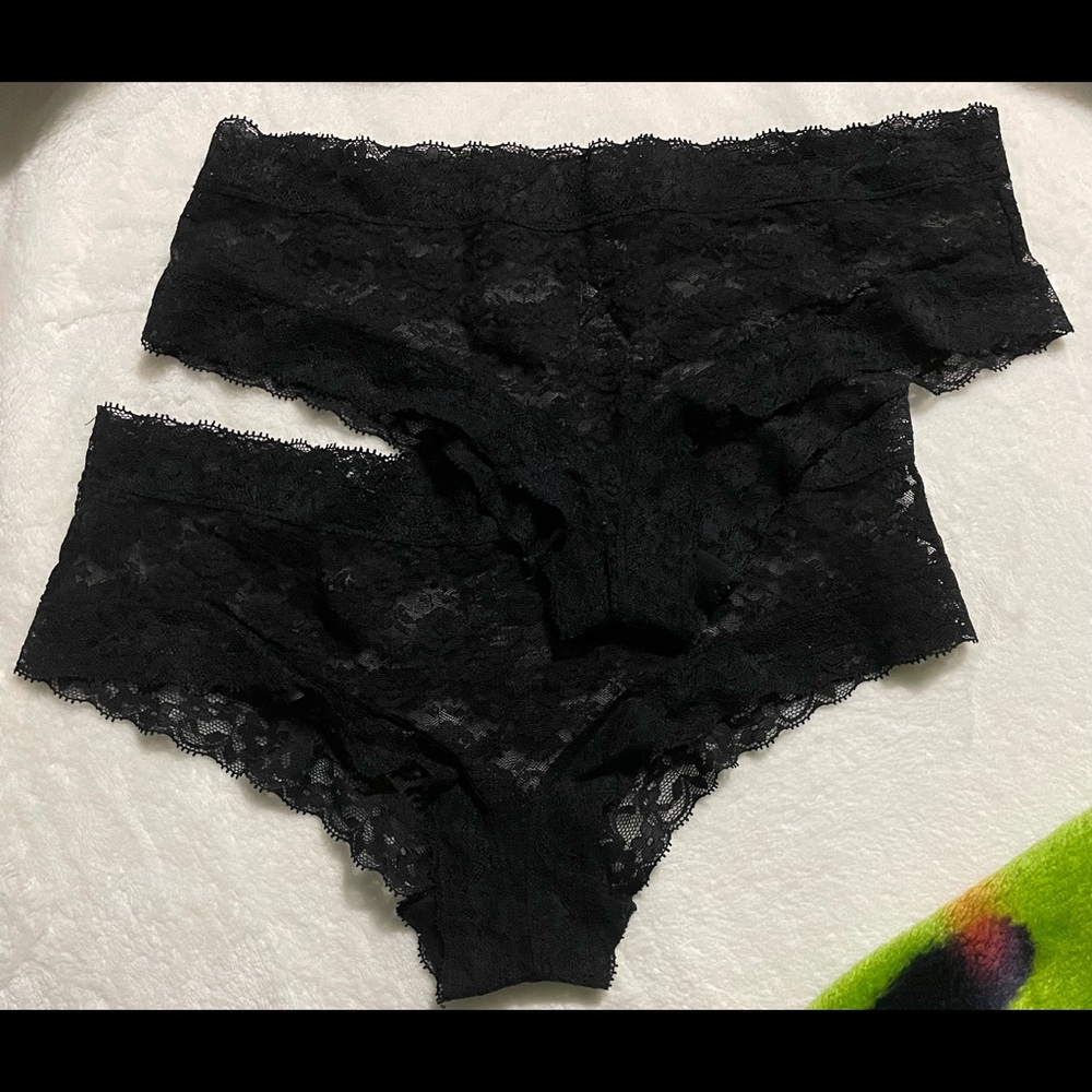 H&M Black Lace Hipster panties